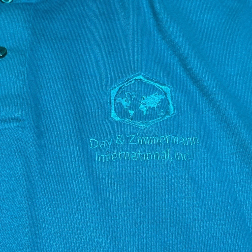 Teal Day & Zimmerman Polo Shirt Soft Knit - Picture 4 of 10